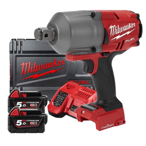 밀워키 M18 ONEFHIWF34 (5.0Ah, 배터리 2개)
