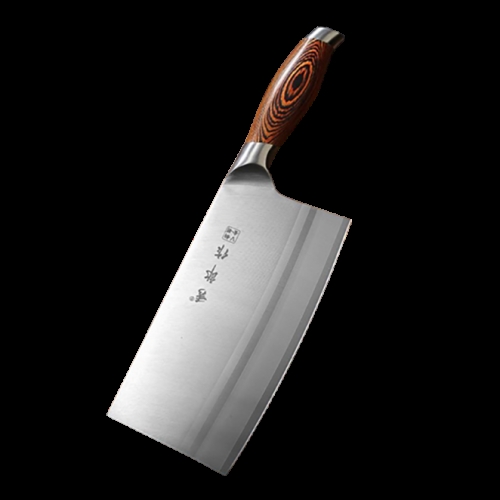 [불명] 다마스커스 고탄소강 중식도 (19cm)