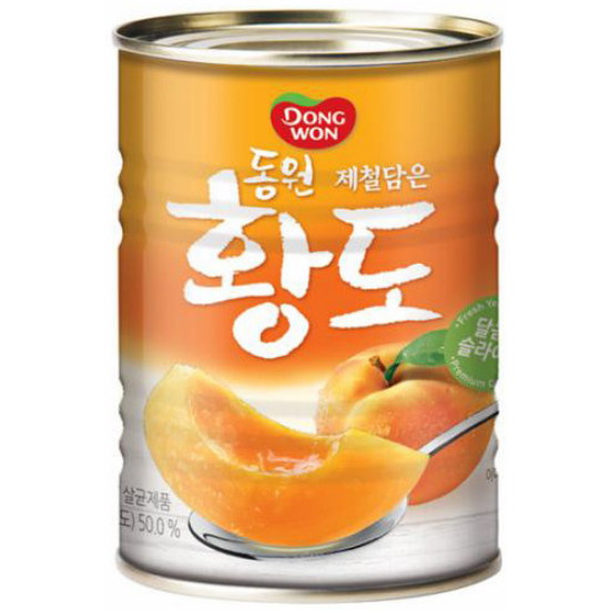 동원F&B 제철담은 황도 400g (5개)_이미지