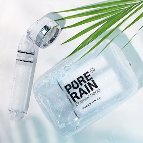 퓨어레인 여행용 휴대용 필터샤워기 세트