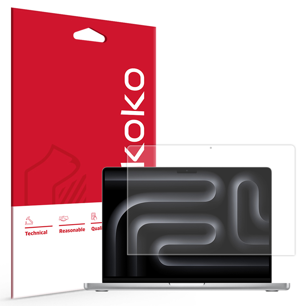 스코코 애플 2024 맥북프로14 M3 올레포빅 액정보호필름