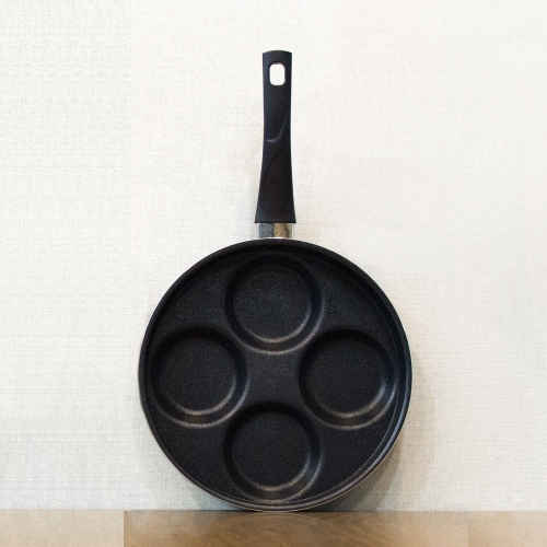 요리즐 4구 에그팬 팬케이크 계란 후라이팬 28cm