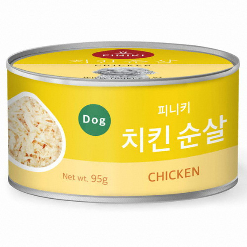 피니키 독 치킨순살 캔 95g (1개)