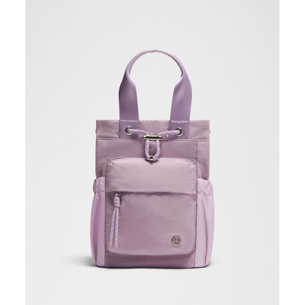 룰루레몬 lululemon 컨버터블 드로스트링 버킷백 미니 5L LOTU LLAY SLVR LW9GB1S-075679 487232 Lotus Lav