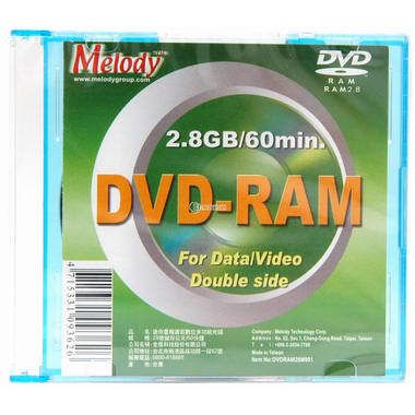 멜로디 CD-RAM 2.8GB 3x 슬림 1장_이미지