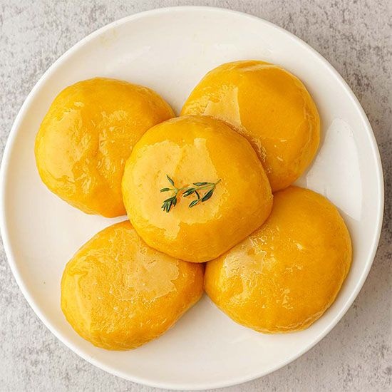 자연맛남 호박인절미 국산찹쌀 쫄깃한 찰떡 2kg(1개)