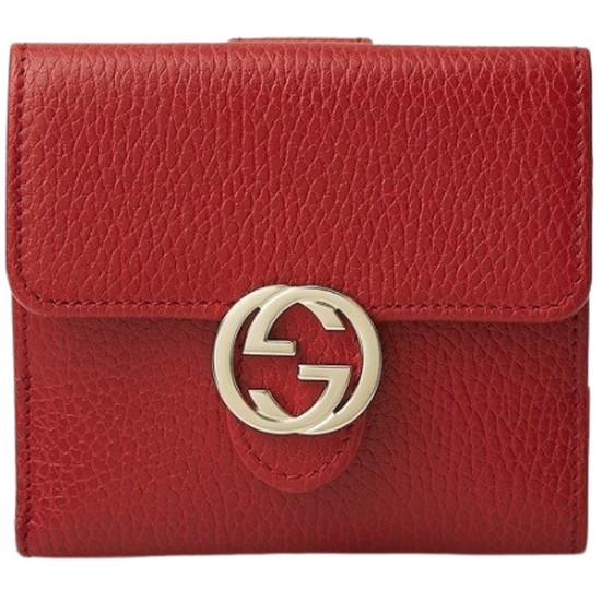 구찌 GG 인터로킹 반지갑 615525 CAO0G 6420