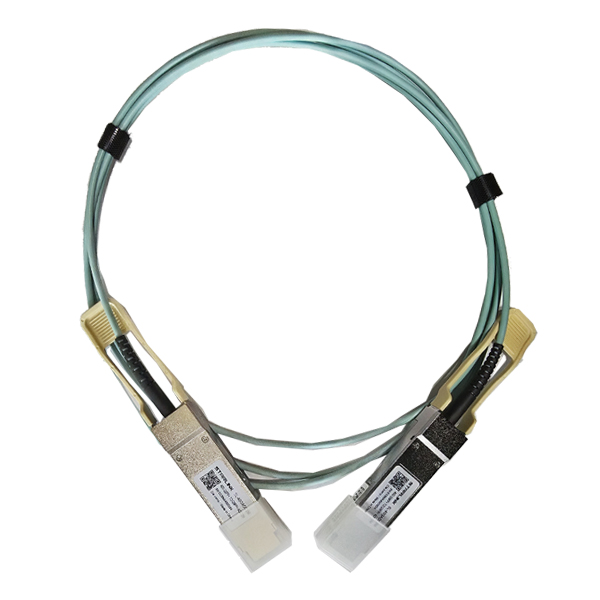 유비큐넷 STARLINK SL-40GAOC02M QSFP+ 광케이블 (2m)_이미지