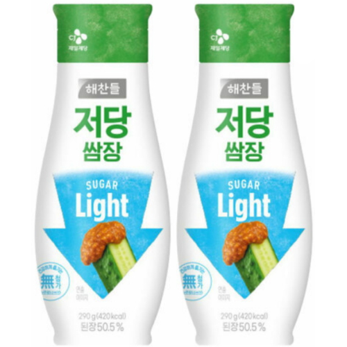 해찬들 저당 쌈장 290g (2개)_이미지