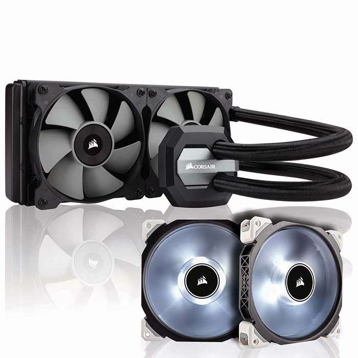 CORSAIR HYDRO SERIES H100i v2 + ML120 PRO LED White_이미지