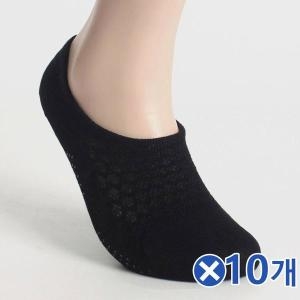 페이크삭스 로퍼에신는 없는 제로 덧양말 벗겨짐방지 멋스러운코디 남성용 매쉬편직 덧신양말 블랙 Mx10개