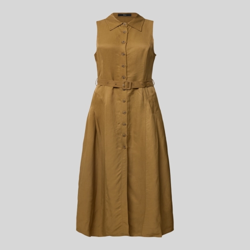 비스코스 망고 롱 원피스 린넨 혼방 모스키토 올리브색 레이어드 가을 87037181_이미지