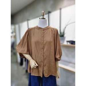 에이비에프지 ABFZ3컬러넥라운드벌륜소매블라우스 ABZ3HB70