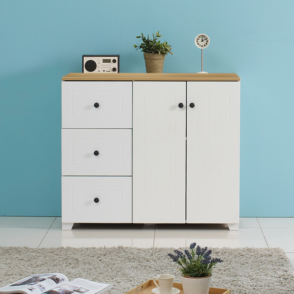 인비또 3서랍 다용도수납장