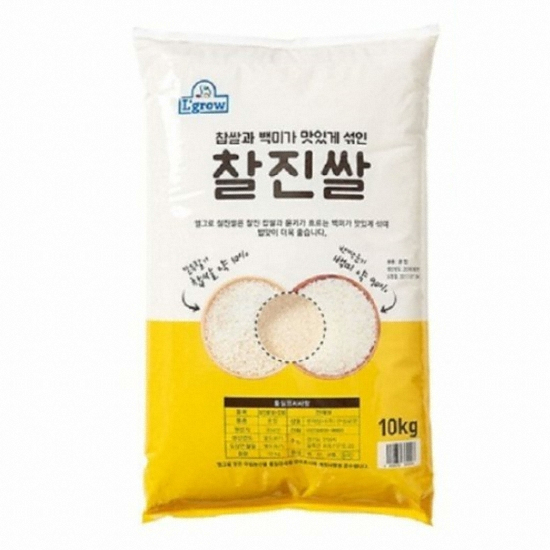 롯데상사 엘그로 찰진쌀 10kg