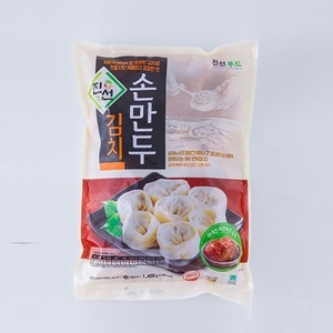 진선푸드 진선푸드 김치 손만두 1.4Kg 채식 비건 냉동만두 식품_이미지