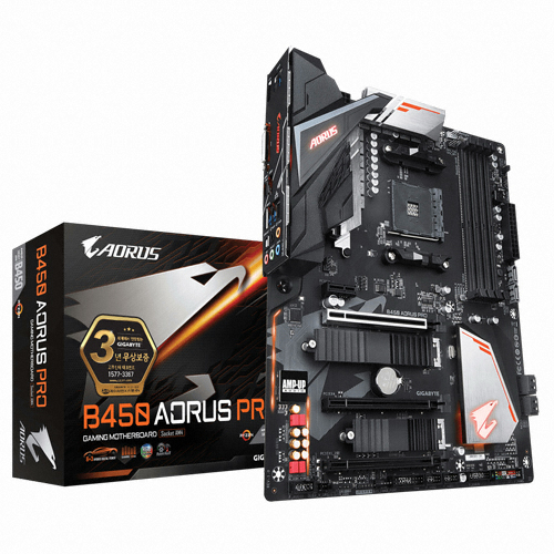 GIGABYTE B450 AORUS PRO 제이씨현