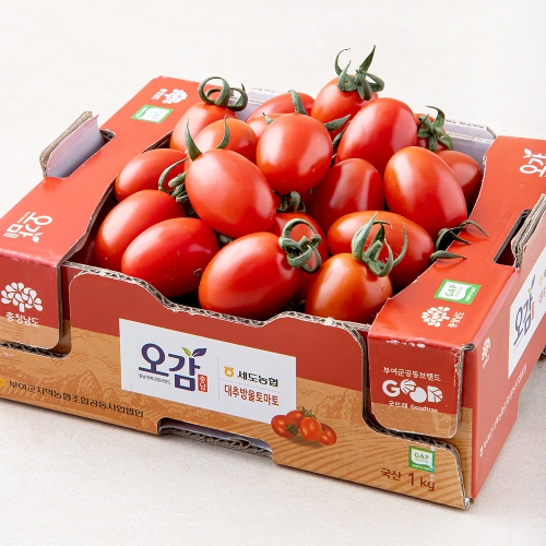 세도농협 GAP 인증 대추방울토마토 1kg (1개)