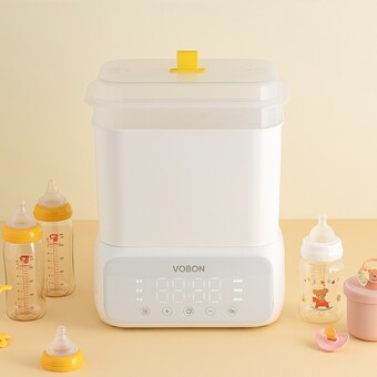 보본 보본 VOBON 맘마 젖병<b>소독기</b> 출산선물 신생아선물 열탕 소독 젖병살균기 VB-BS800W