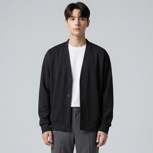 리얼슬로우 링클프리 브이넥 가디건 RSCA3010