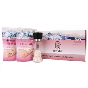 히말라야 핑크솔트 선물세트 핑크소금 답례품 연말선물 그라인더_이미지