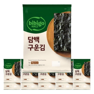 CJ제일제당 비비고 담백 구운김 10개_이미지