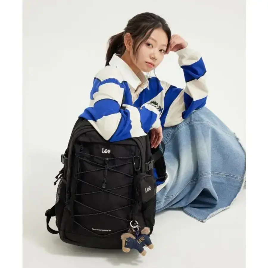브랜드 리 LEE 에어리 스트링 백팩 33L 블랙 287802