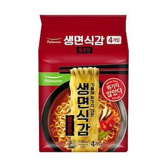 풀무원 생면식감 매운맛 95.9g