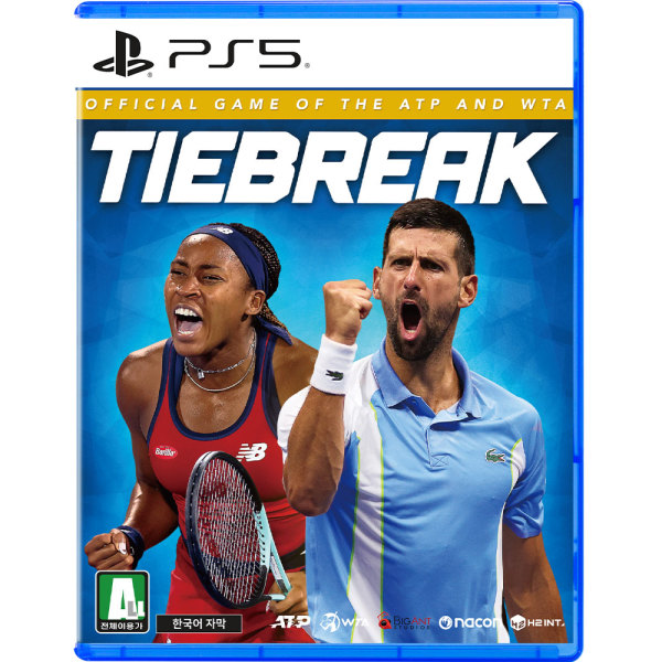  타이브레이크: 오피셜 게임 오브 ATP 앤 WTA 한글판 PS5, 패키지디스크
