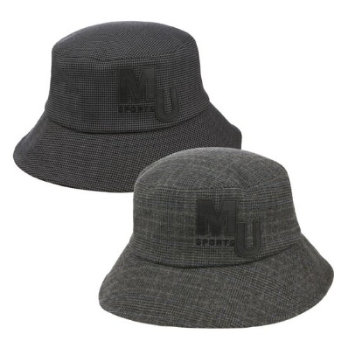 엠유스포츠 체크포인트 버킷햇 MU22733H255