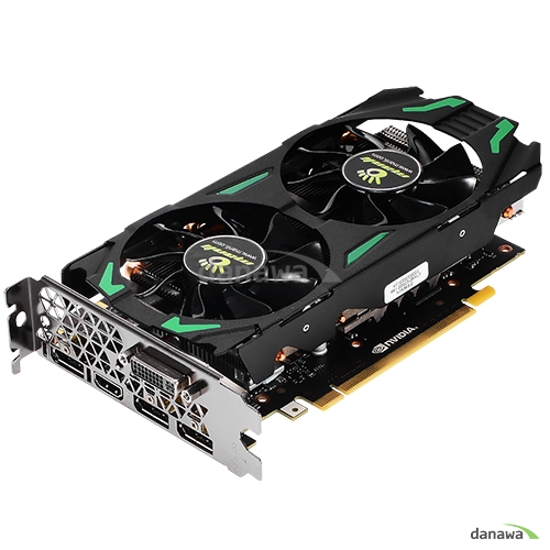 MANLI 지포스 GTX960 Black Knight X2 D5 4GB_이미지