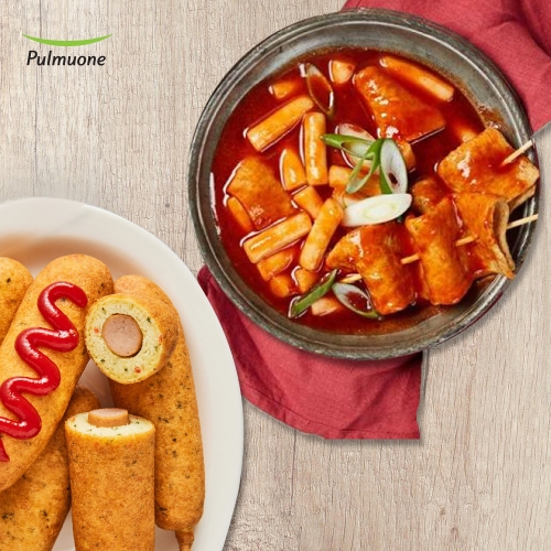 올바른핫도그 4개X3개+국물떡볶이2인x2개