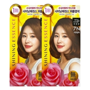샤이닝에센스 7N 자연갈색 x2 염색약