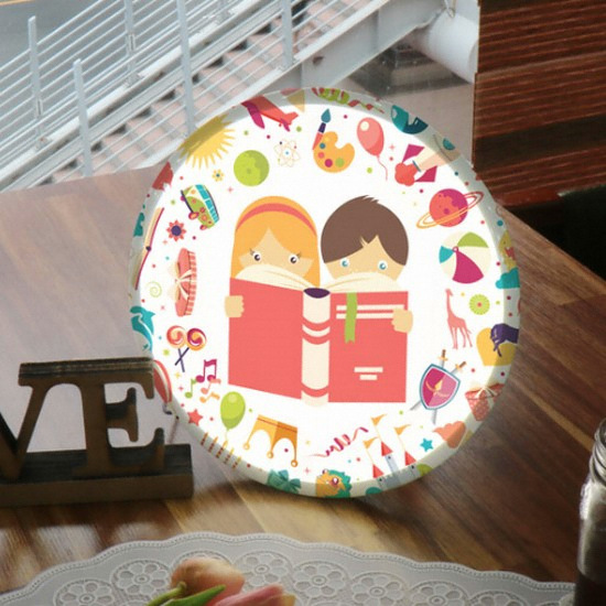 꾸밈 LED 즐거운독서 액자 무드등 35cm_이미지