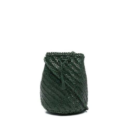 드래곤디퓨전 폼폼 더블 점프 버킷백_8838 (FOREST GREEN)