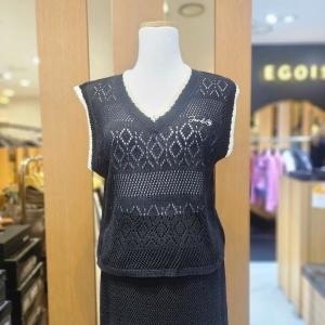 에고이스트 펀칭니트베스트/ER2JK500