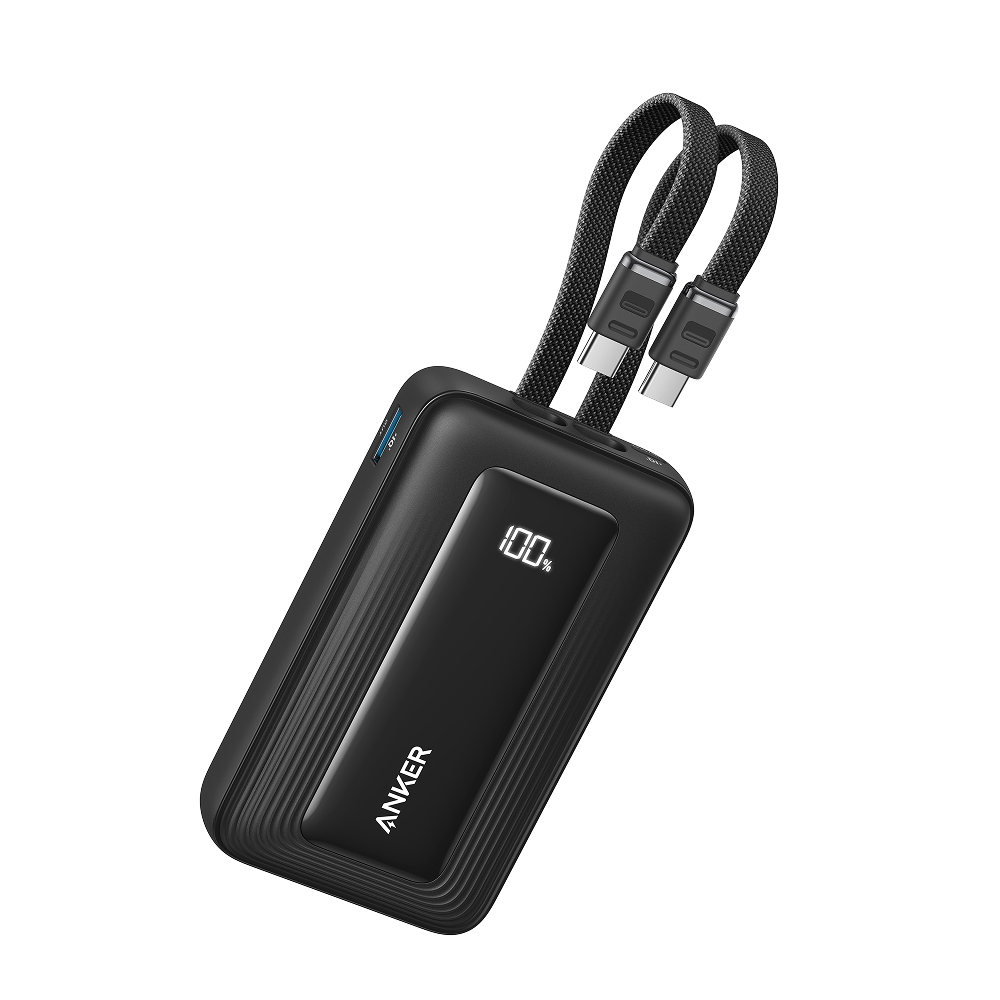 Anker 35W 졸로 파워뱅크 보조배터리 (C타입 케이블 일체형) A110L 10000mAh_이미지