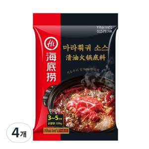 마라훠궈 소스 220g 4개
