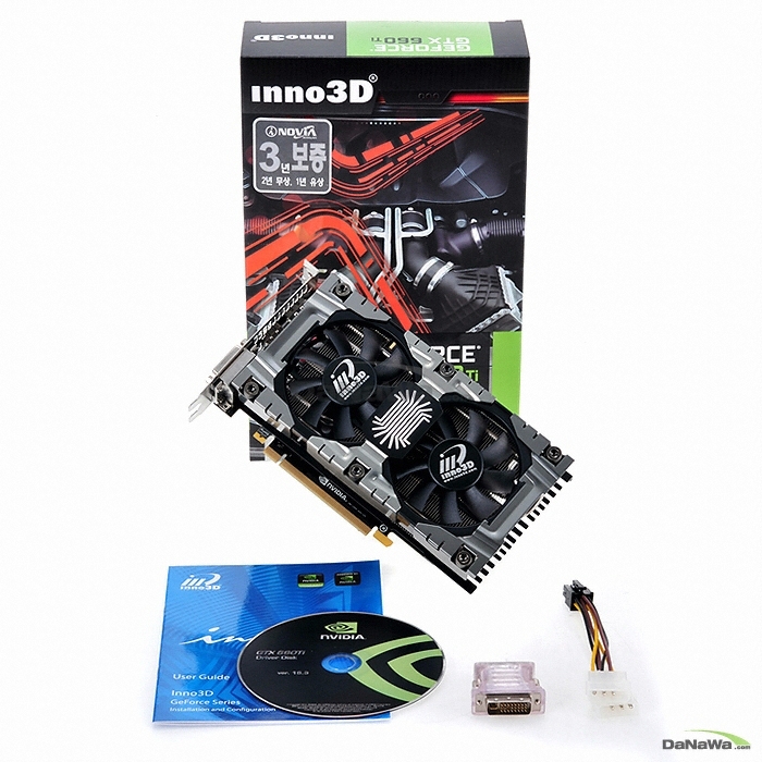 INNO3D ������ GTX660 TI HerculeZ 2000S D5 2GB