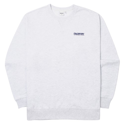 휠라 맨투맨 FS2POE3602X (WTM, 화이트멜란지)_이미지