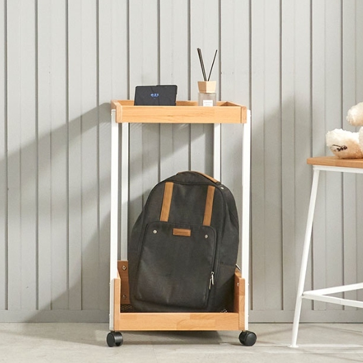 히트가구  CZ3310 원목 이동식 트레이