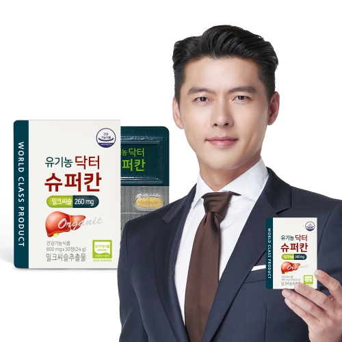 유기농 닥터슈퍼칸 밀크씨슬 실리마린 800mg 30정