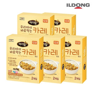 일동후디스 아기밀 우리아이 바로먹는 카레소스 160g (5개)_이미지