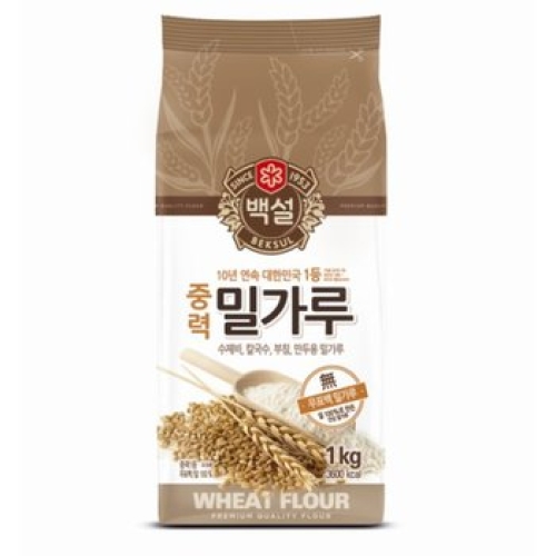 백설 중력 밀가루 1kg (1개)_이미지