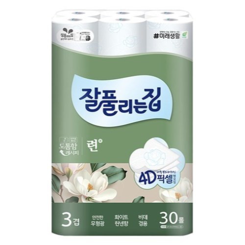 미래생활 잘풀리는집 련 30m (30롤) (1팩)