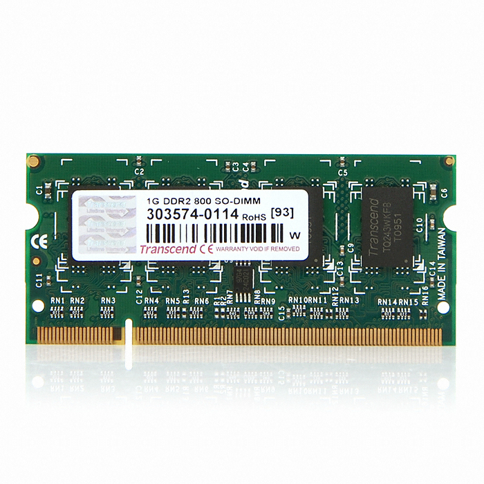 트랜센드 노트북 DDR2-800 PREMIUM 파인인포 (1GB)_이미지