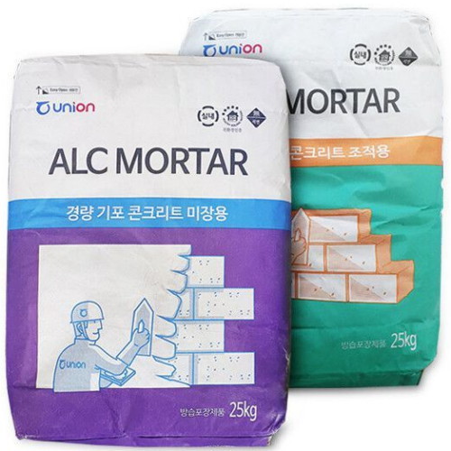 유니온 ALC 블록 몰탈 25kg (1개)_이미지
