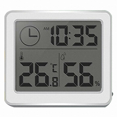 히키스 BIG LCD 스마트 온습도 시계 Urban