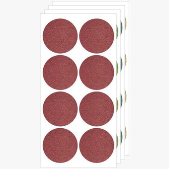 셀러허브 이름표 코르크 방수 4색 원형 <b>스티커</b> 30mm 네임텍 S42309777