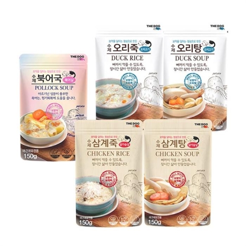 더독 수제 삼계탕 150g (2개)_이미지